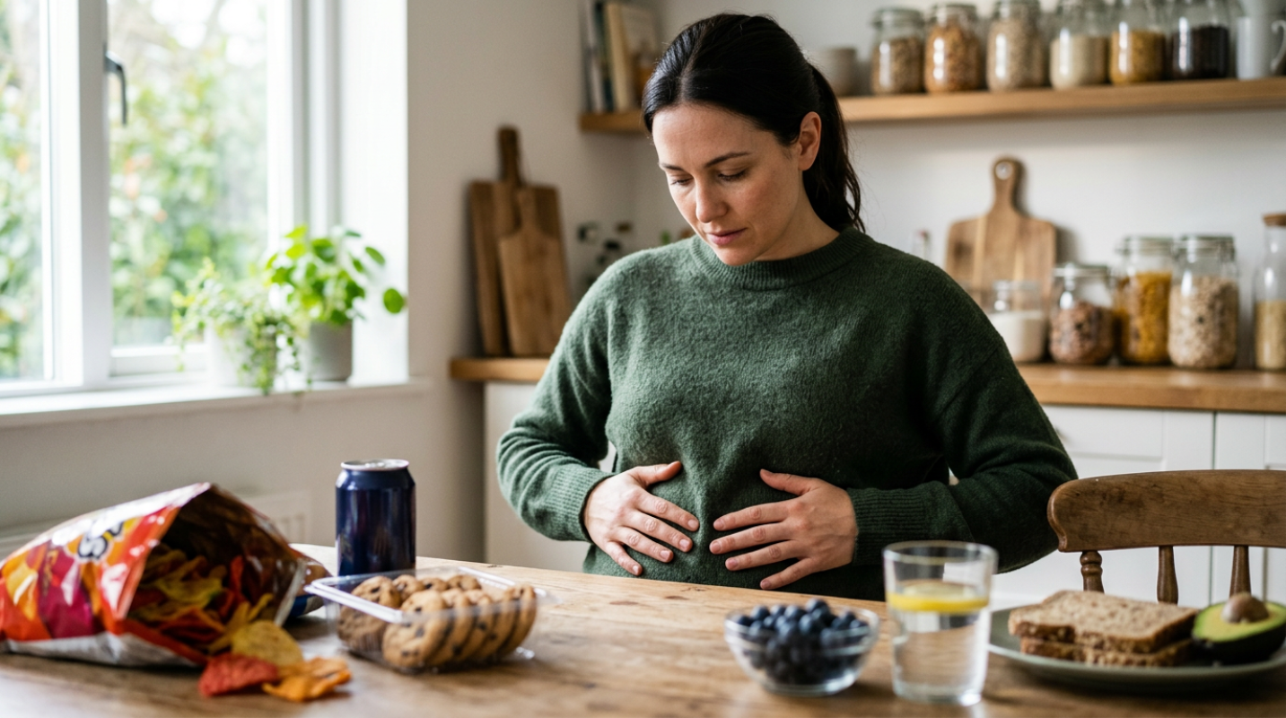 Chronic Gut Inflammation Linked to Ultra-Processed Food Consumption